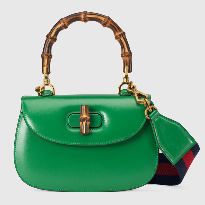 유럽직배송 구찌 GUCCI Gucci Small top handle bag with Bamboo 67579710ODT3384