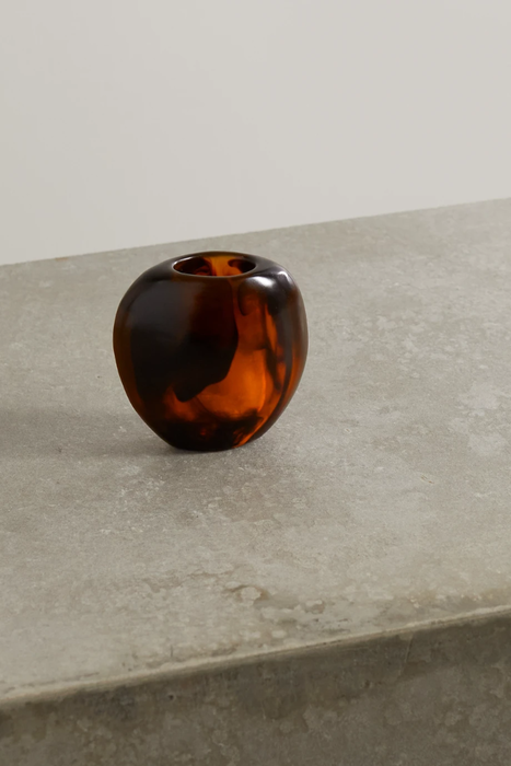 유럽직배송 DINOSAUR DESIGNS Skipping Stone swirled resin vase 10163292708492320