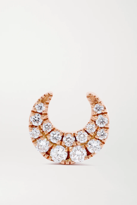 유럽직배송 마리아타쉬 귀걸이 MARIA TASH Moon 18-karat white gold diamond earring 16301891330606452