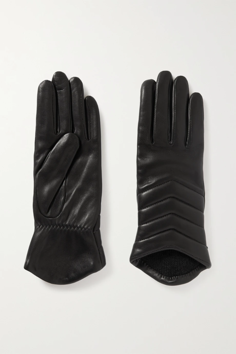 유럽직배송 AGNELLE Apoline quilted leather gloves 20346390236415665
