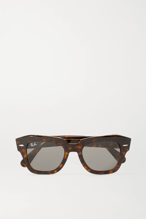 유럽직배송 레이벤 선글라스 RAY-BAN Wayfarer square-frame tortoiseshell acetate sunglasses 22831760542968225