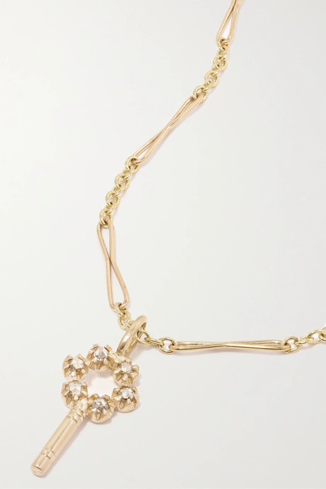 유럽직배송 PASCALE MONVOISIN Petra N°3 + Virginia 9-karat gold diamond necklace 17411127377029926