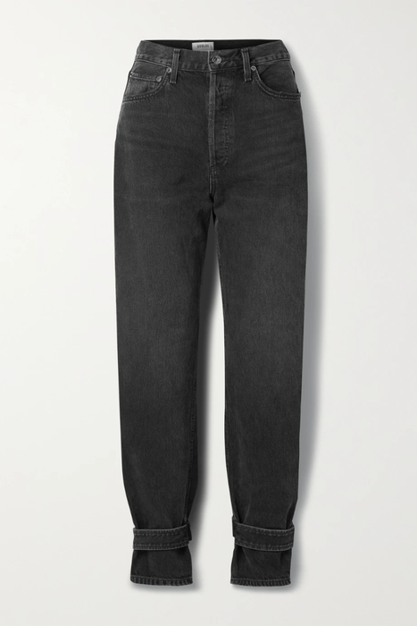 유럽직배송 에이골디 AGOLDE Cleo high-rise tapered jeans 27086482323058873
