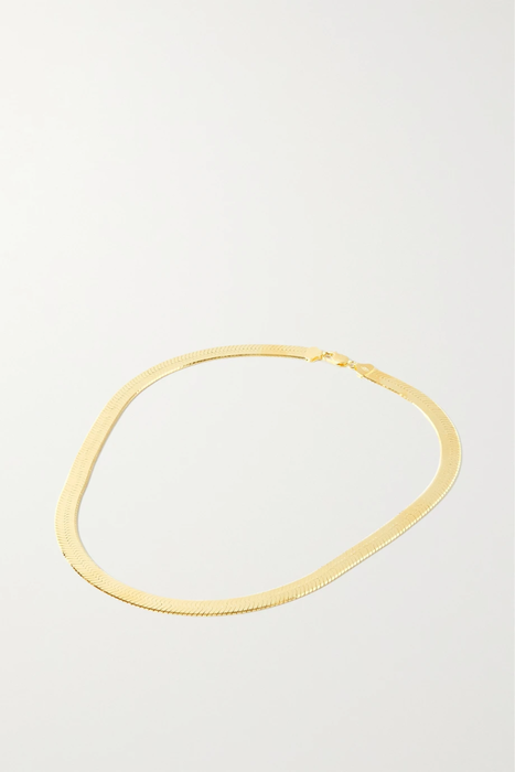유럽직배송 로렌스튜어트 목걸이 LOREN STEWART Bronte Herringbone gold vermeil necklace 29419655932741488