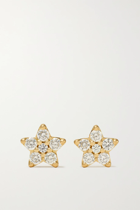 유럽직배송 올레 링가드 코펜하겐 귀걸이 OLE LYNGGAARD COPENHAGEN Shooting Stars 18-karat gold diamond earrings 6630340696569453