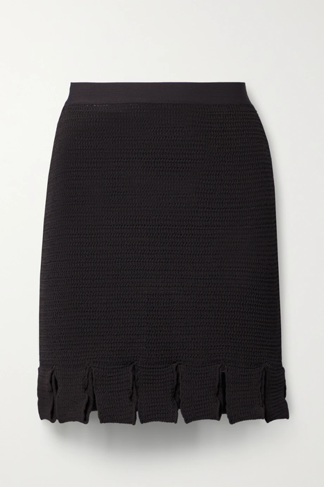 유럽직배송 보테가베네타 미니스커트 BOTTEGA VENETA Crocheted cotton-blend mini skirt 2204324140609843