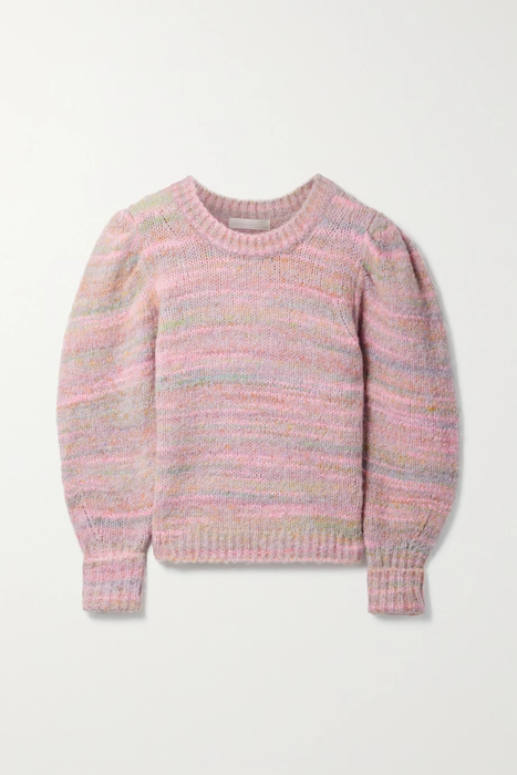 유럽직배송 러브샤크팬시 스웨터 LOVESHACKFANCY Aquarius striped knitted sweater 18706561955995925