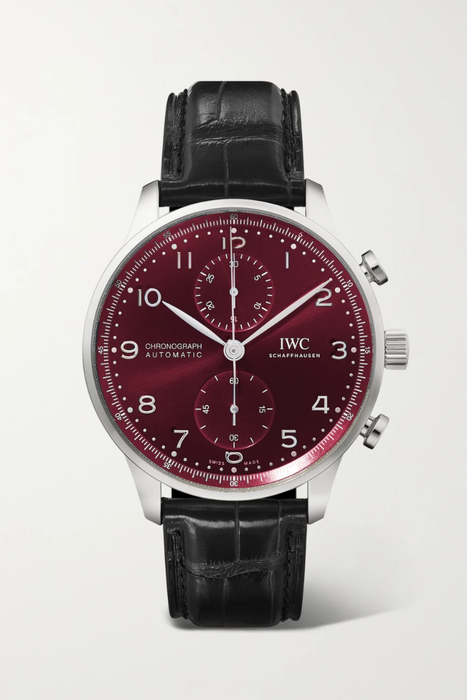 유럽직배송 IWC SCHAFFHAUSEN Portugieser Automatic Chronograph 41mm stainless steel watch 19971654707222509