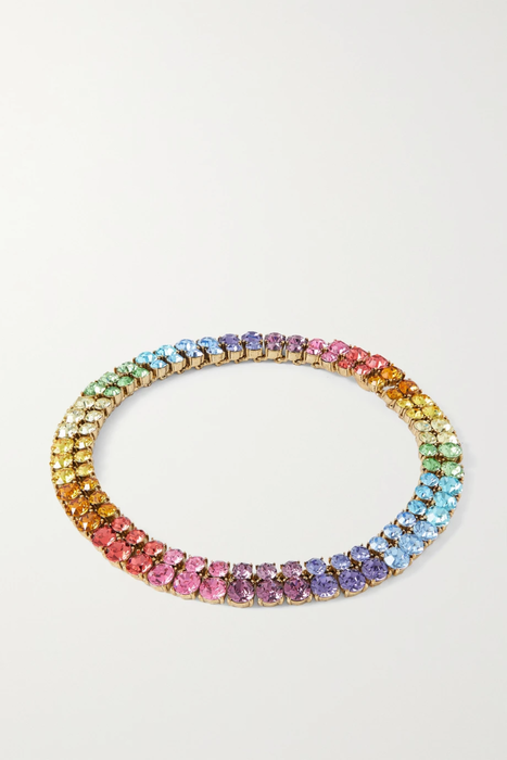 유럽직배송 오스카르데라렌타 OSCAR DE LA RENTA Gold-tone crystal necklace 29419655932259449