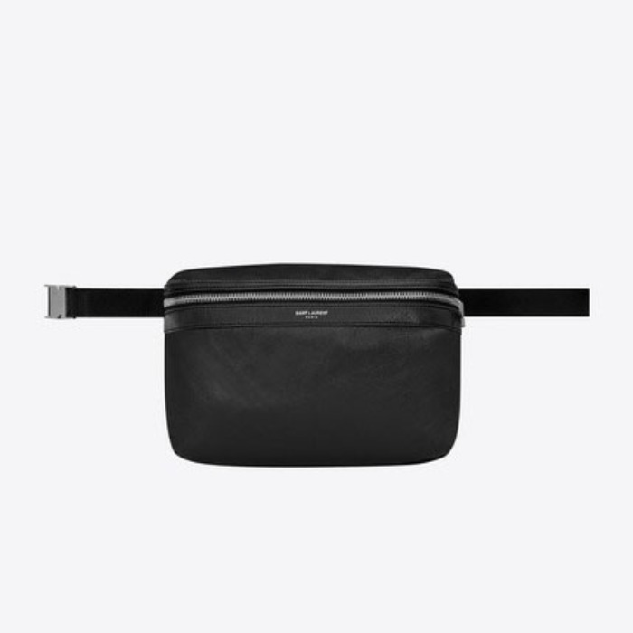 유럽직배송 입생로랑 SAINT LAURENT Foldable City backpack in soft black leather 5349740QB2E1000
