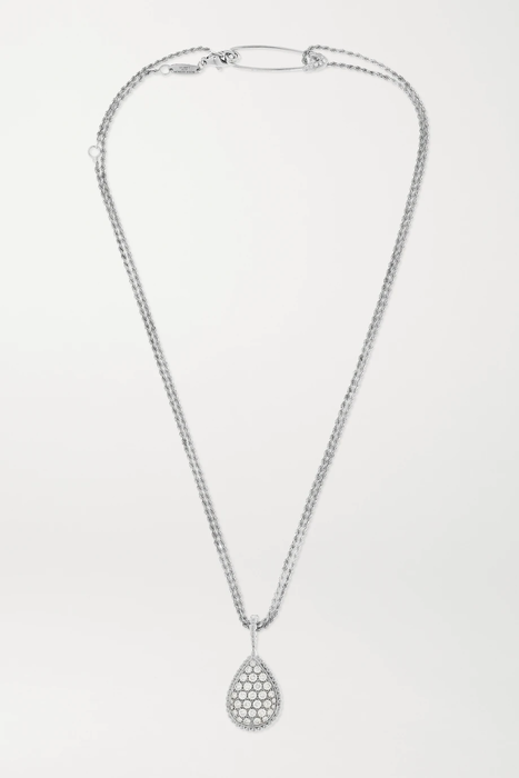 유럽직배송 부쉐론 목걸이 BOUCHERON Serpent Bohème long 18-karat white gold diamond necklace 8008779905408471
