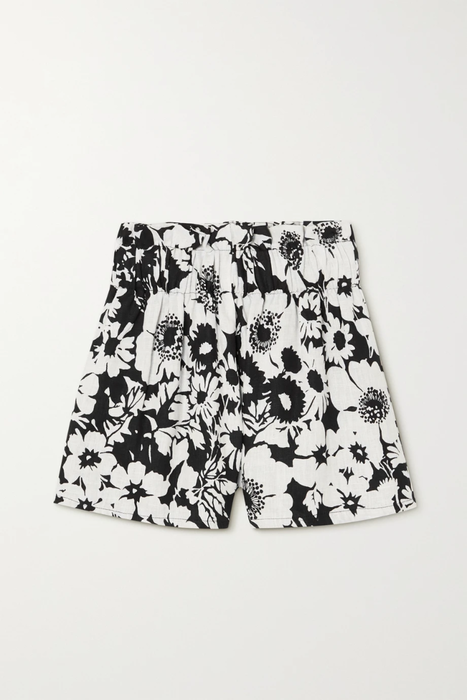 유럽직배송 페이스풀더브랜드 FAITHFULL THE BRAND Habana floral-print linen shorts 24772899113558367