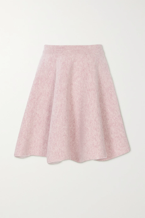 유럽직배송 알라이아 미니스커트 ALAÏA Pleated wool-blend mini skirt 31840166391939772