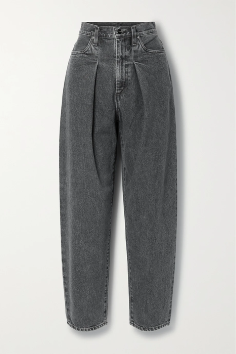 유럽직배송 골드사인 GOLDSIGN The Pleat Curve high-rise tapered jeans 17411127375806627