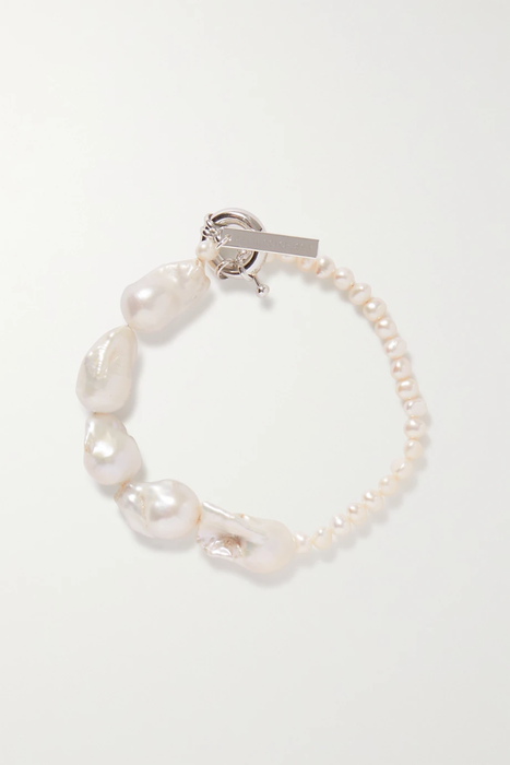 유럽직배송 PEARL OCTOPUSS.Y Silver-plated pearl anklet 16114163151002906
