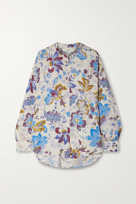 유럽직배송 이자벨마랑에뚜왈 ISABEL MARANT ÉTOILE Catchell floral-print jacquard blouse 11452292646546490