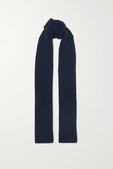 유럽직배송 가니 스카프 GANNI Ribbed recycled wool-blend scarf 20346390236420754