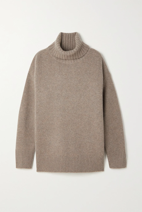 유럽직배송 EXTREME CASHMERE N°20 Oversize Xtra cashmere-blend turtleneck sweater 27086482322915373