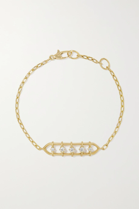 유럽직배송 제이드트라우 팔찌 JADE TRAU Penelope 18-karat gold diamond bracelet 24772899113066949