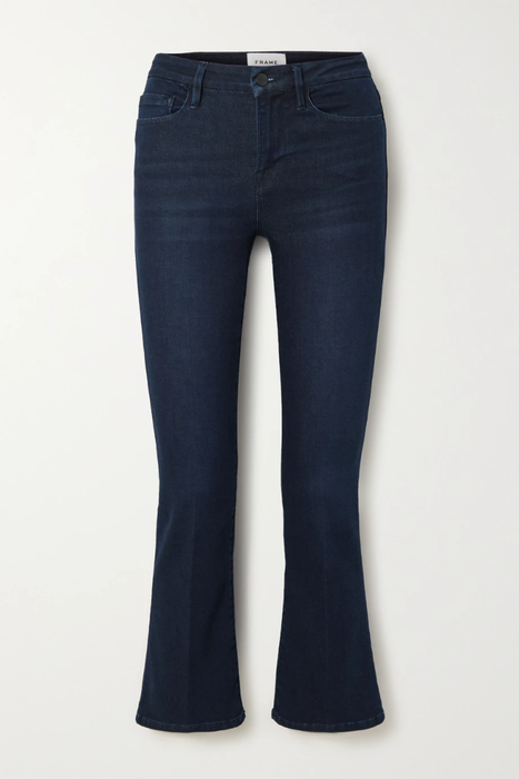 유럽직배송 프레임 FRAME Le Crop Mini Boot organic high-rise bootcut jeans 24772899113366088