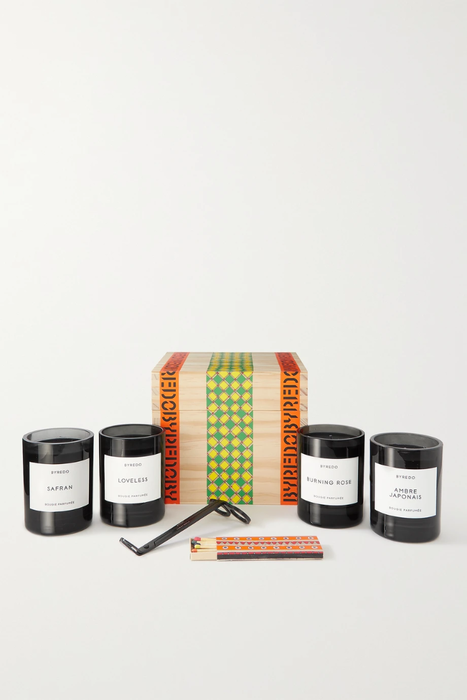유럽직배송 바이레도 BYREDO Collector&#039;s Edition set of four scented candles, 4 x 240g 33258524072079505