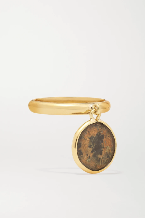 유럽직배송 두비니 반지 DUBINI Emperor Flip 18-karat gold bronze ring 17476499599303420