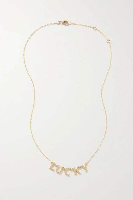 유럽직배송 록산느퍼스트 목걸이 ROXANNE FIRST 14-karat gold necklace 13452677152984049