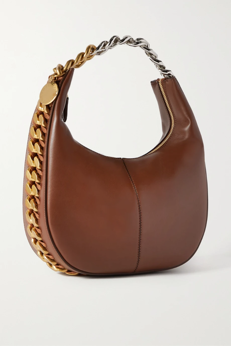 유럽직배송 스텔라맥카트니 숄더백 STELLA MCCARTNEY Alter small chain-embellished vegetarian leather shoulder bag 20346390235835390