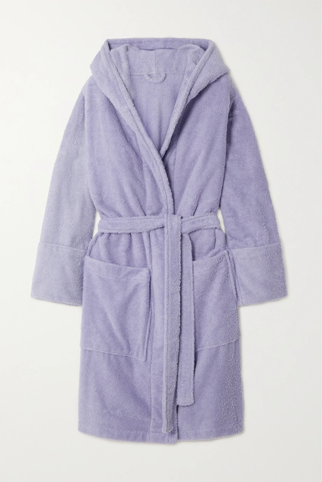 유럽직배송 테클라 로브 TEKLA Hooded organic cotton-blend terry robe 25185454455733301