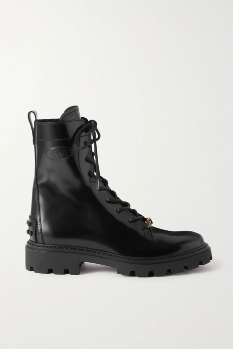 유럽직배송 토즈 TOD&#039;S Gommino logo-embellished leather ankle boots 15546005221984650