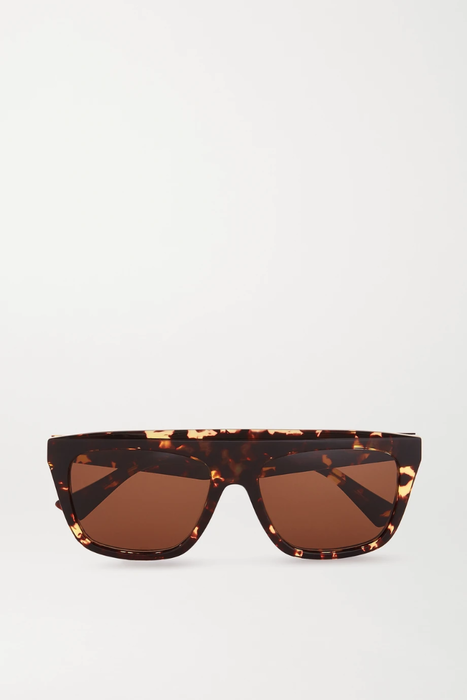 유럽직배송 보테가베네타 BOTTEGA VENETA D-frame tortoiseshell acetate sunglasses 22527730565970158