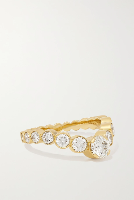 유럽직배송 소피빌리브라헤 반지 SOPHIE BILLE BRAHE Grace Ensemble Royale 18-karat gold diamond ring 25458910981678132