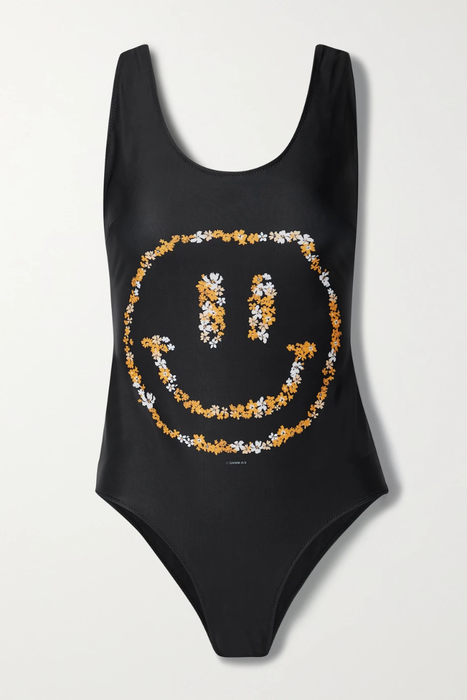 유럽직배송 가니 GANNI Printed swimsuit 24772899113597086