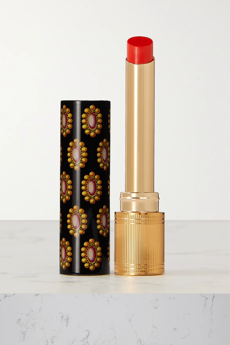 유럽직배송 구찌 립스틱 GUCCI BEAUTY Rouge de Beauté Brillant Lipstick - Margaret Ruby 516 11452292647163579