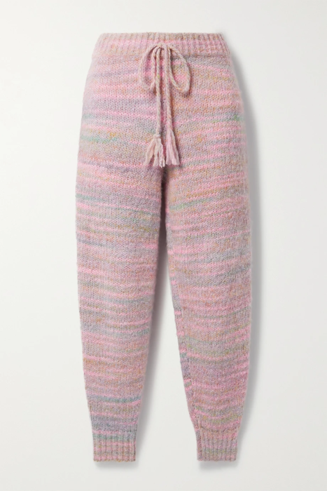 유럽직배송 러브샤크팬시 트랙팬츠 LOVESHACKFANCY Olvera striped knitted track pants 18706561955995928