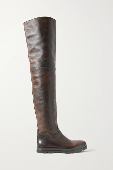 유럽직배송 더로우 THE ROW Billie leather over-the-knee boots 15546005221998550