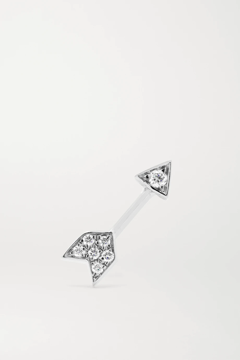 유럽직배송 마리아타쉬 귀걸이 MARIA TASH Arrow 10mm 18-karat rose gold diamond earring 34480784411803399