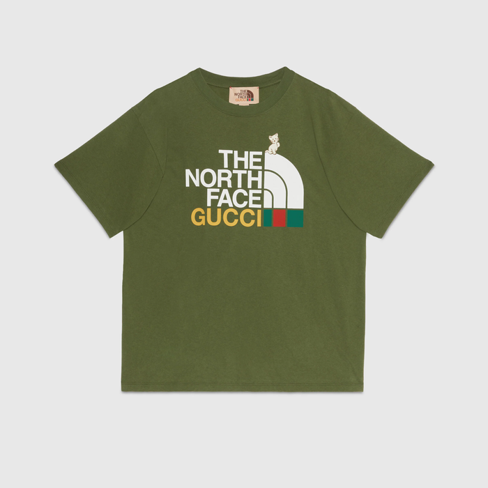 유럽직배송 구찌 GUCCI Gucci - The North Face x Gucci T-shirt 616036XJDRD3450