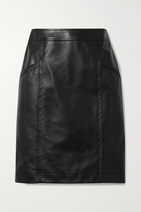 유럽직배송 생로랑 미니스커트 SAINT LAURENT Leather skirt 22527730566260285