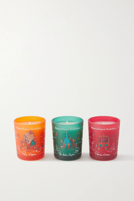 유럽직배송 메종프란시스커정 캔들 MAISON FRANCIS KURKDJIAN Set of three scented candles, 3 x 70g 33258524072873782