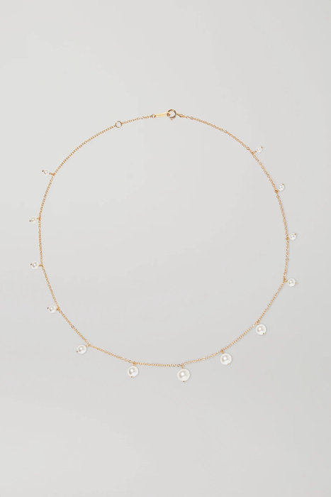 유럽직배송 미즈키 목걸이 MIZUKI 14-karat gold pearl necklace 19971654706969560