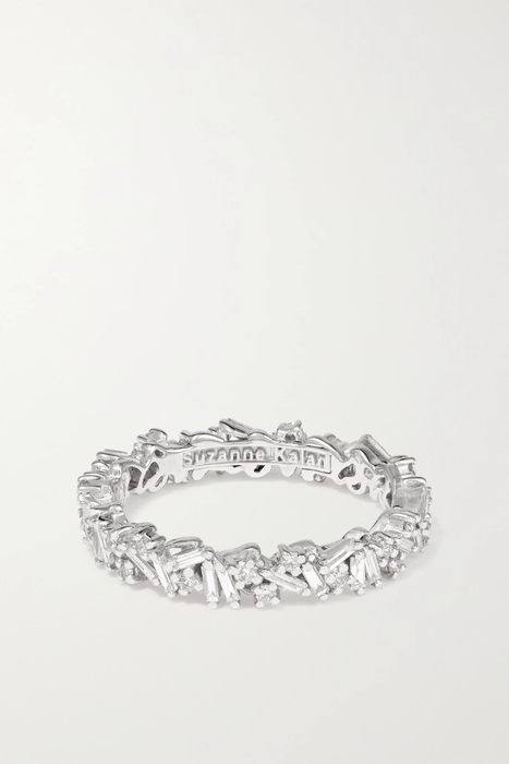 유럽직배송 SUZANNE KALAN 18-karat white gold diamond ring 18706561956251366