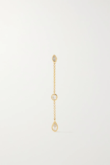 유럽직배송 마리아타쉬 귀걸이 MARIA TASH Scalloped Pendulum 18-karat gold diamond earring 560971903823447