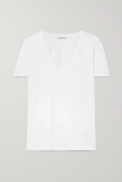 유럽직배송 나인티퍼센트 티셔츠 NINETY PERCENT Ruby organic cotton-jersey T-shirt 210638268961