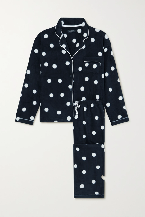 유럽직배송 디케이앤와이 DKNY A Warm Embrace checked fleece pajama set 13452677153447946