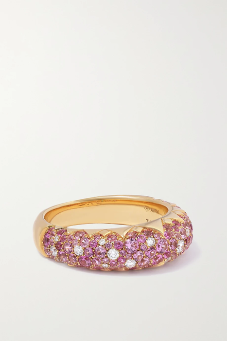 유럽직배송 피아제 PIAGET Sunlight 18-karat rose gold, sapphire and diamond ring 16114163150979865