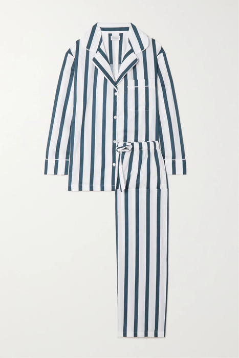 유럽직배송 HONNA Striped cotton-voile pajama set 28941591746158843