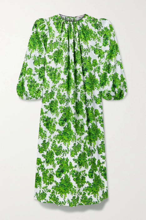 유럽직배송 에밀리아 윅스테드 EMILIA WICKSTEAD Theodora floral-print cotton-voile nightdress 25185454455820767