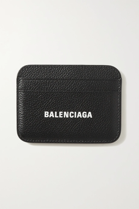 유럽직배송 발렌시아가 BALENCIAGA Cash printed textured-leather cardholder 18706561956206247