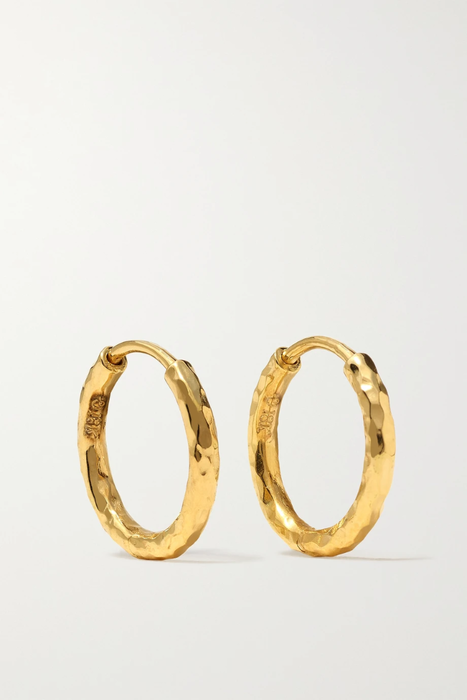유럽직배송 옥타비아 엘리자베스 귀걸이 OCTAVIA ELIZABETH + NET SUSTAIN Petite Gabby 18-karat recycled gold hoop earrings 16114163151011292